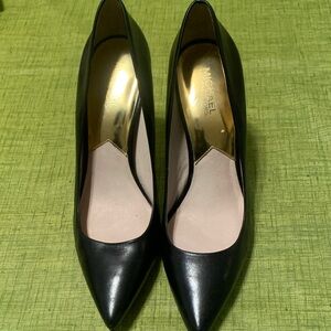 Michael Kors Black Leather Heels